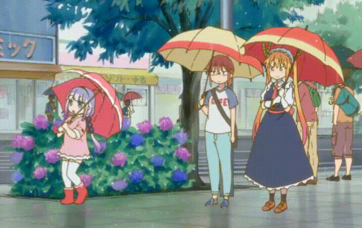 Miss Kobayashi's Dragon Maid is utter nonsense that makes me feel good